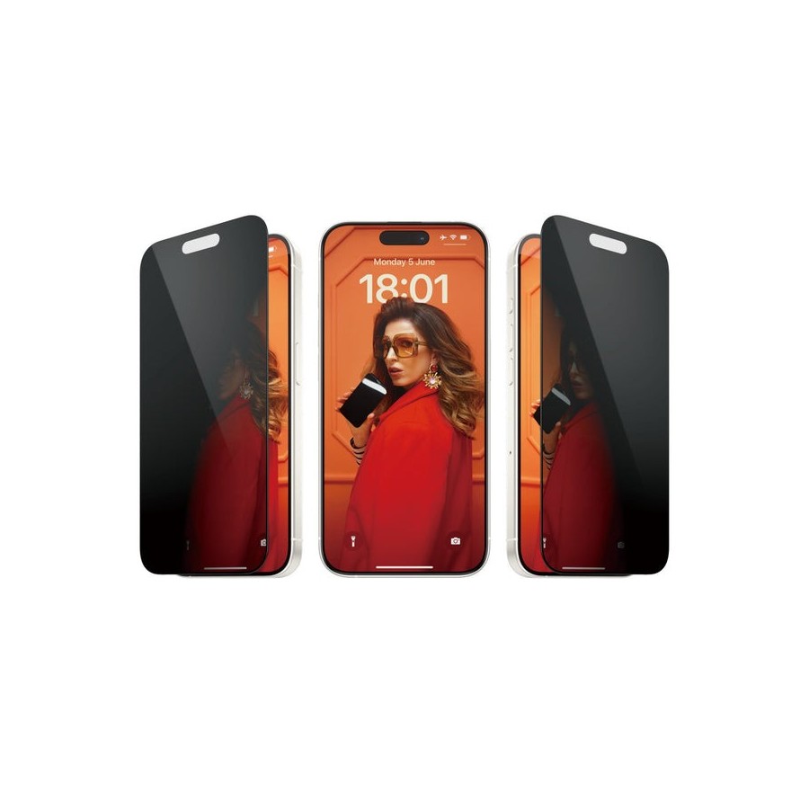 Panzerglass sp iphone 15 pro uwf privacy m. applikator