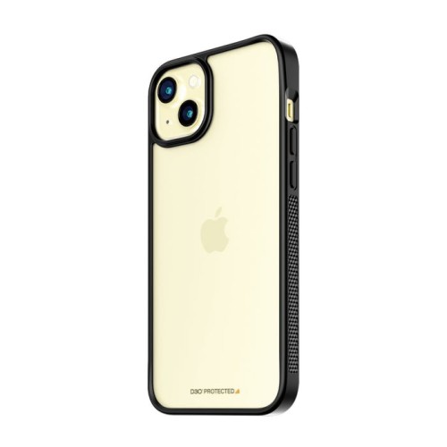 Funda para iphone 15 plus panzerglass clearcase   (6.7") negro, transparente