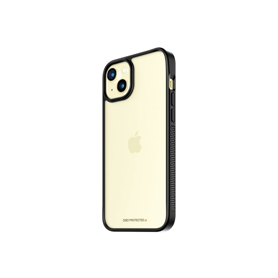 Funda para iphone 15 plus panzerglass clearcase   (6.7") negro, transparente