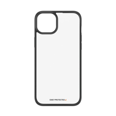 Funda para iphone 15 plus panzerglass clearcase   (6.7") negro, transparente
