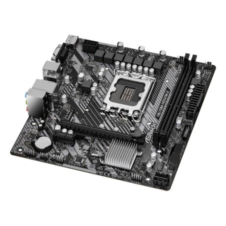 Placa base asrock 1700 h610m-hdv/m.2 r2.0 m-atx 2xddr4 4xsata6 2xusb 3.2 4xusb 2.0