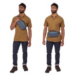 Bolso bandolera thule aion  pizarra oscuro