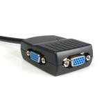 Startech duplicador vga 2p alimentacion usb cable splitter