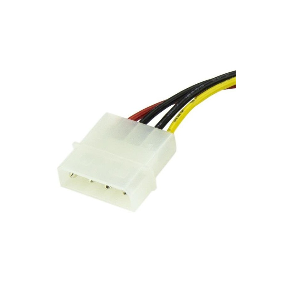 Startech cable alimentacion molex a sata 0.15m