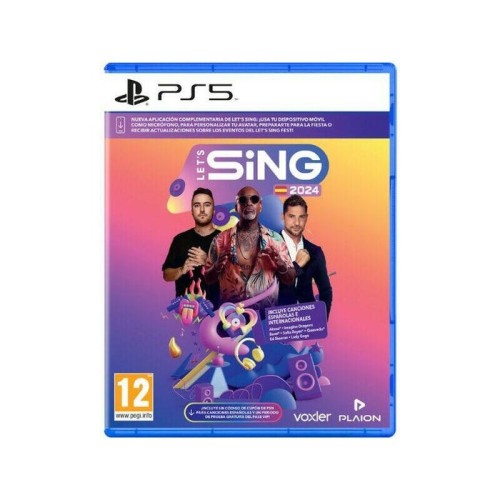 Juego lets sing 2024 playstation 5