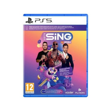 Juego lets sing 2024 playstation 5