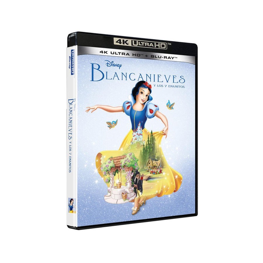 Pelicula blancanieves y los siete enanitos (4k uhd) - bd blu-ray