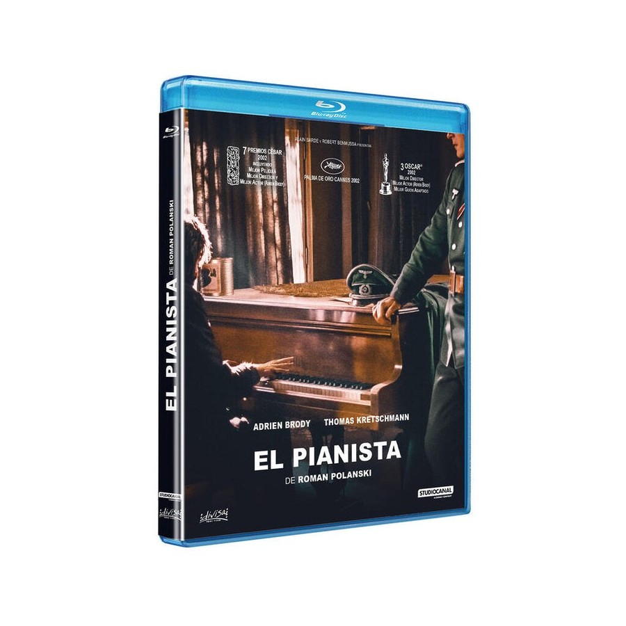 Pelicula el pianista de roman polanski - bd blu-ray