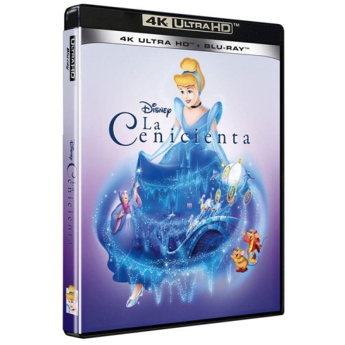 Pelicula la cenicienta (4k uhd) - bd blu-ray