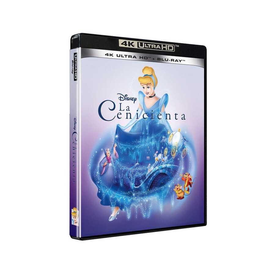 Pelicula la cenicienta (4k uhd) - bd blu-ray
