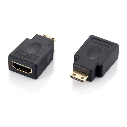 Equip adaptador mini hdmi macho a hdmi hembra 118914