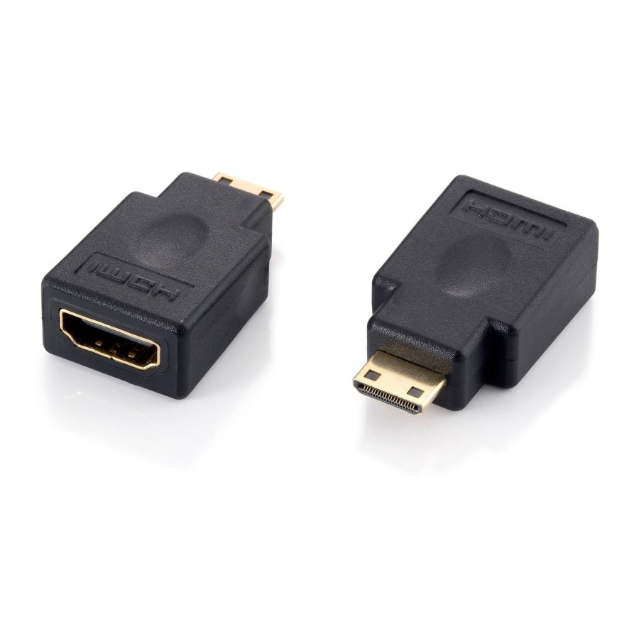 Equip adaptador mini hdmi macho a hdmi hembra 118914