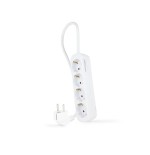 Nanocable regleta 4 tomas - 1.4m - blanco
