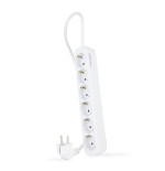 Nanocable regleta 6 tomas - 1.4m - blanco