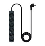 Nanocable regleta 6 tomas - 1.4m - negro