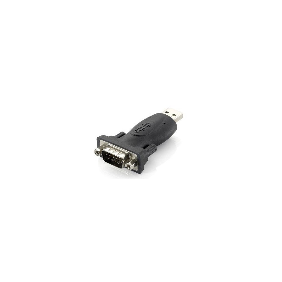 Equip adaptador usb 2.0 a serie  compatible win xp win 7 win8 w10 linux mac os