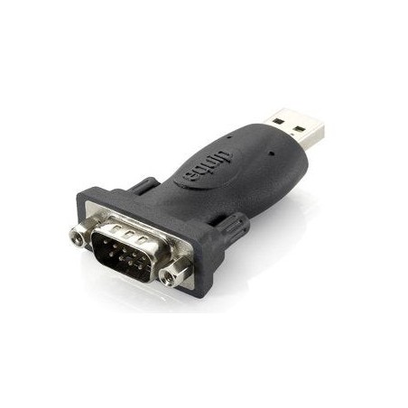 Equip adaptador usb 2.0 a serie  compatible win xp win 7 win8 w10 linux mac os
