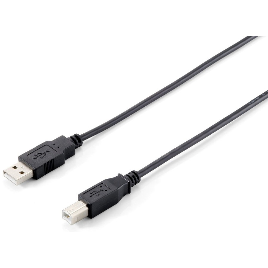 Equip cable usb 2.0 a/b (impresora)  3m   negro