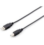 Equip cable usb 2.0 a/b (impresora)  3m   negro