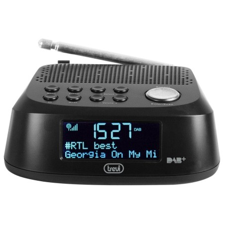Radio despertador trevi rc80d4 negro