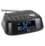 Radio despertador trevi rc80d4 negro