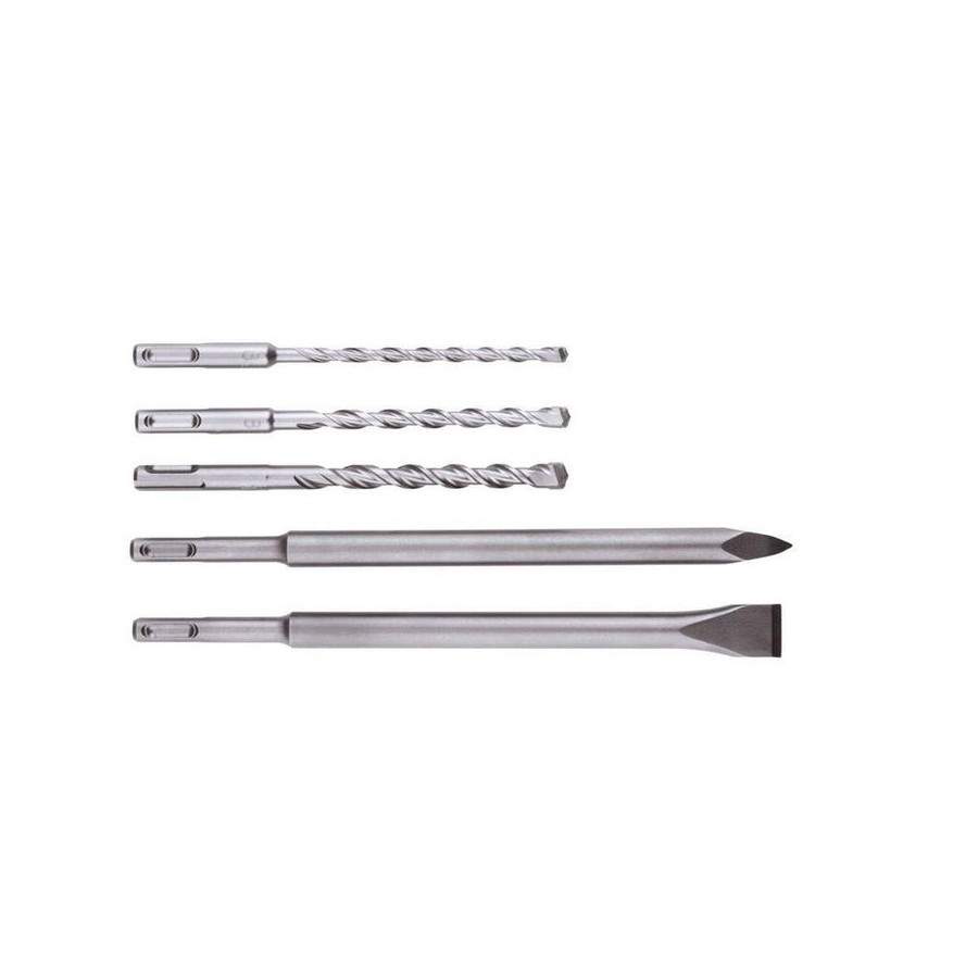 Juego de brocas y cinceles metabo sds-plus sp 5 piezas