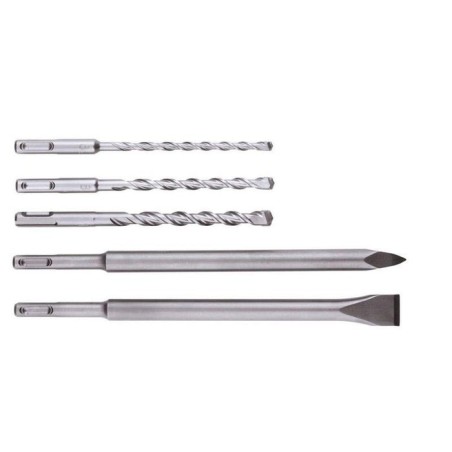 Juego de brocas y cinceles metabo sds-plus sp 5 piezas