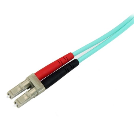Startech.com a50fblcsc1 cable de fibra optica 1 m lc sc om3 turquesa