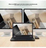 Nanocable duplicador hdmi alta velocidad para 2 dispositivos con alimentacion