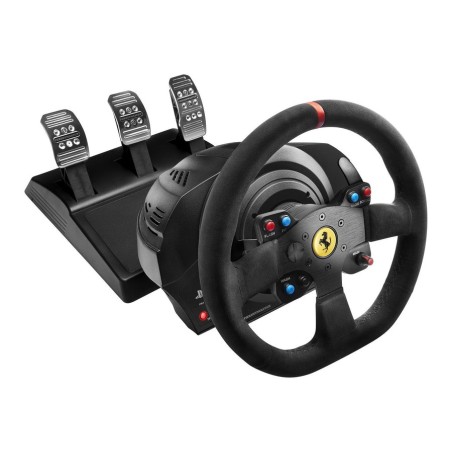 Thrustmaster volante t300 ferrari integral alcantara edition para ps3/ps4/pc