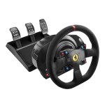 Thrustmaster volante t300 ferrari integral alcantara edition para ps3/ps4/pc