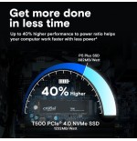 Crucial t500 2tb pcie nvme m.2 ssd ct2000t500ssd8