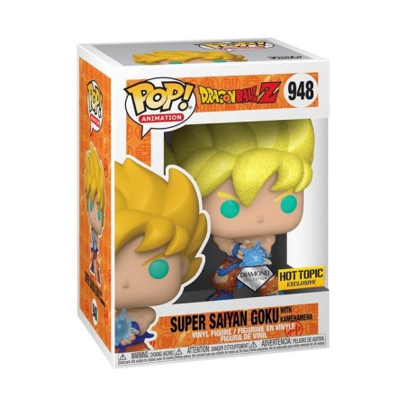 Figura pop dragon ball z super saiyan goku exclusive