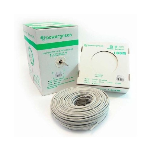 Pepegreen bobina utp c6  305m rigido cab-06305-bu