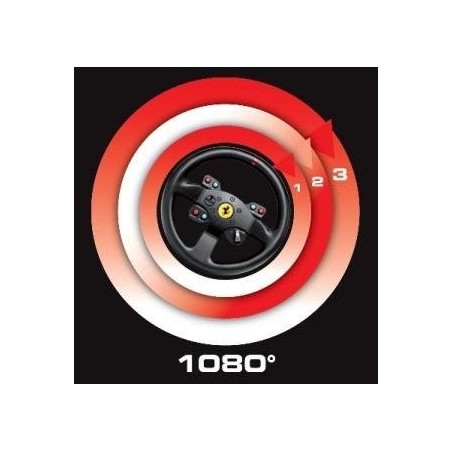 Thrustmaster volante t300 ferrari integral alcantara edition para ps3/ps4/pc