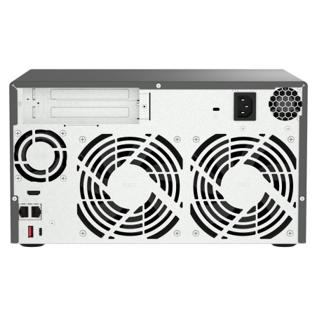 Nas qnap tvs-h874t-i9-64g servidor de almacenamiento torre ethernet negro