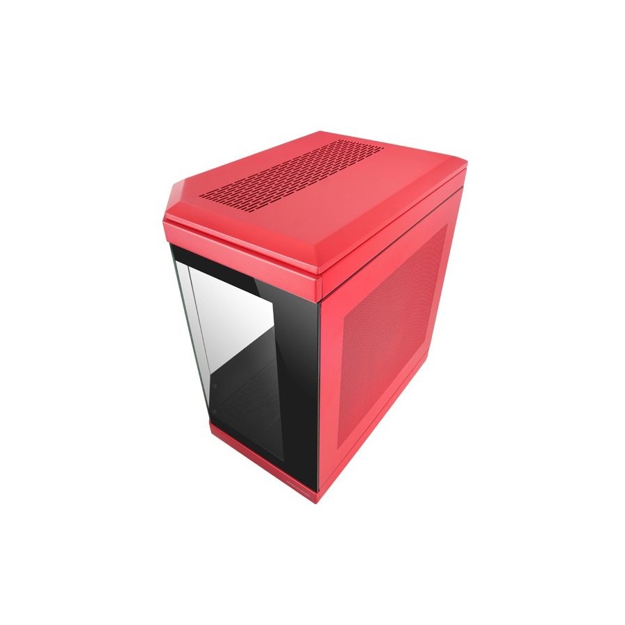 Caja gaming semitorre mars gaming mc-3t roja