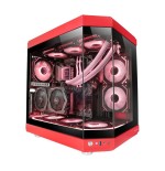 Caja gaming semitorre mars gaming mc-3t roja