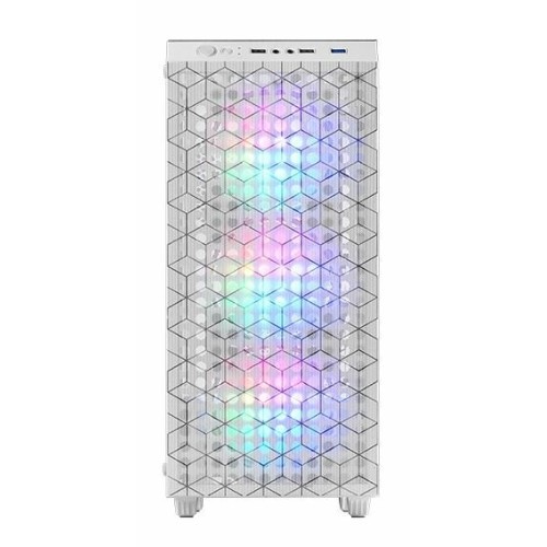 Caja gaming semitorre mars gaming mc-mag blanca
