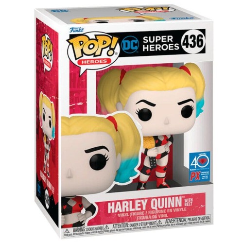 Figura pop dc comics super heroes harley quinn exclusive