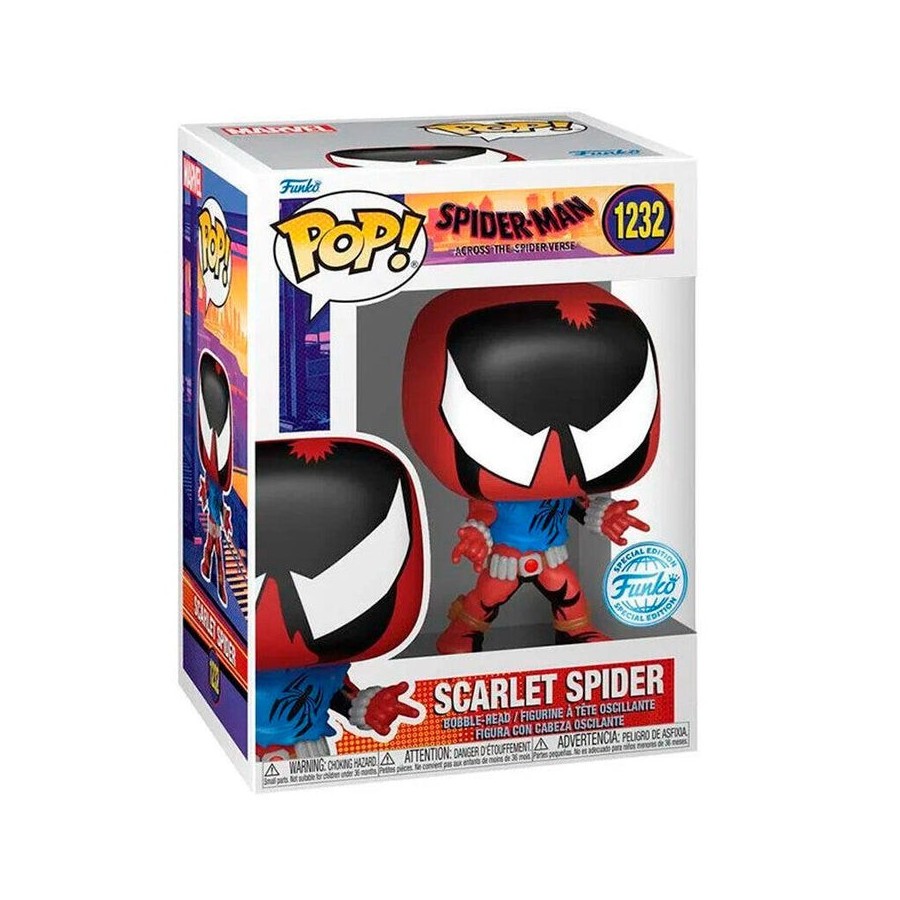 Figura pop spiderman scarlet spider exclusive