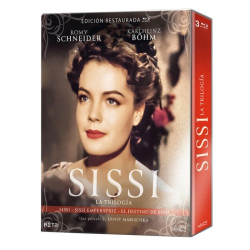 Pelicula sissi - la trilogía - bd blu-ray