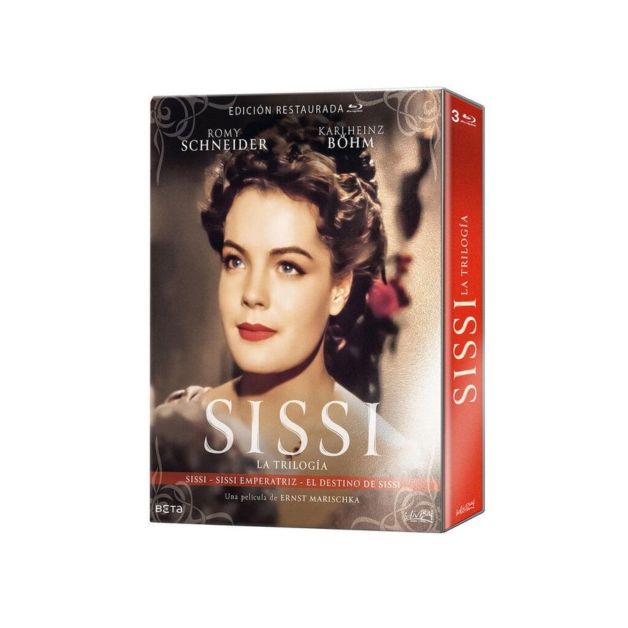 Pelicula sissi - la trilogía - bd blu-ray