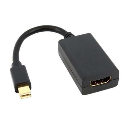 Nanocable conversor mini dp a hdmi - mdp/m-hdmi a/h - 15cm - negro