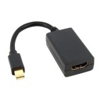 Nanocable conversor mini dp a hdmi - mdp/m-hdmi a/h - 15cm - negro