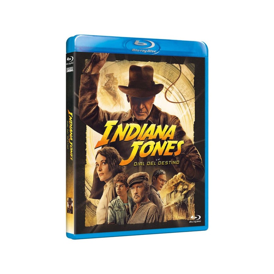 Pelicula indiana jones y el dial del destino - bd blu-ray