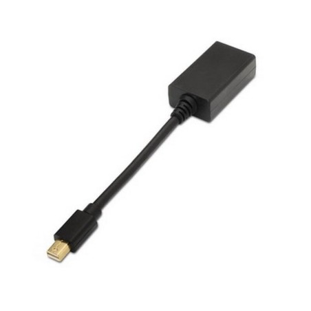 Nanocable conversor mini dp a hdmi - mdp/m-hdmi a/h - 15cm - negro