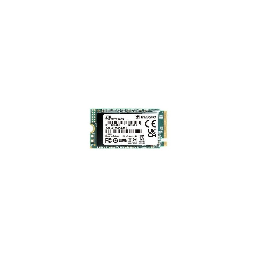 Ssd 2tb transcend m.2 mte400s m.2 2242 pcie gen3 x4 nvme