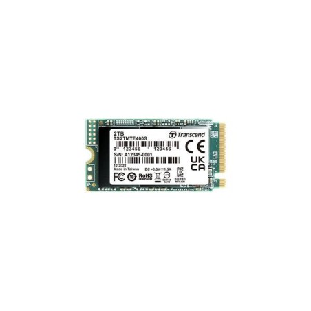 Ssd 2tb transcend m.2 mte400s m.2 2242 pcie gen3 x4 nvme
