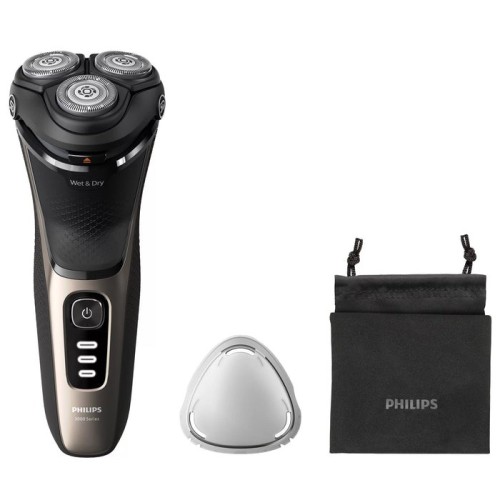 Afeitadora eléctrica en seco y en húmedo  philips shaver 3000 series s3242/12